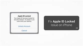 Image result for Apple ID Has Been Locked for Security Reasons