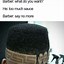 Image result for Say No More Haircut Meme