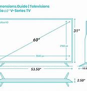 Image result for Samsung 60 Inch TV Dimensions