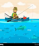 Image result for Men Fishing Clip Art Black and White