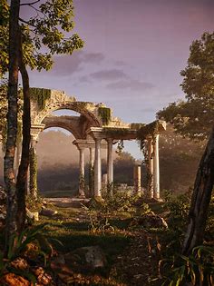 Mystery Ruins | EL DESIGN Ewelina Lekka Visualizations