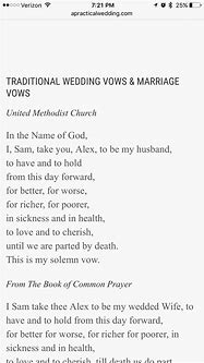 Image result for Traditional Religious Wedding Vows