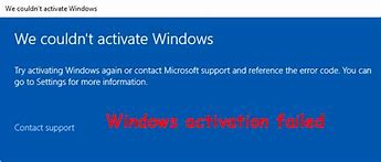 Image result for Activation Error Windows 1.0