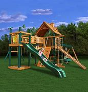 Image result for Wood Backyard Play Set