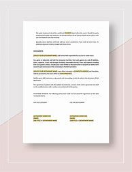 Image result for Restaurant Event Contract Template