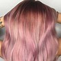 Image result for Rose Gold Hair Color Balayage