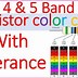 Image result for 4 Band Resistor Color Code Chart