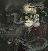 Image result for Sigmund Freud Illustration