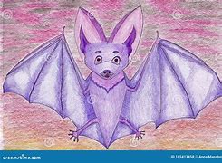 Image result for Bat Colored Pencil Art