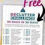 Image result for 30-Day Decluttering Bag