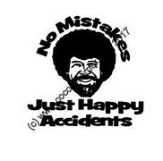 Image result for Bob Ross No Mistakes