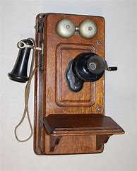 Image result for Antique Wall Telephone