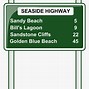 Image result for Green Guide Signs