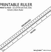 Image result for Inch Ruler Printable PDF