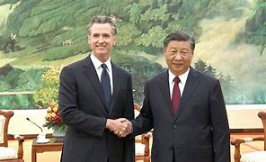 Image result for Gavin Newsom China