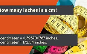 Image result for One Inch Is How Many Cm