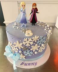 Image result for Frozen Theme Birthday Cakes