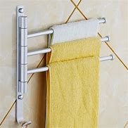 Image result for Bathroom Wall Towel Holder with Shelf