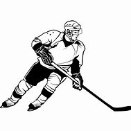 Image result for Drawings of Hockey Players