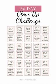 Image result for 7-Day Glow Up Challenge