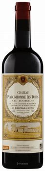 Image result for Peybonhomme Tours Blaye Cotes Bordeaux