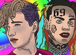 Image result for 6Ix9ine as a Cartoon