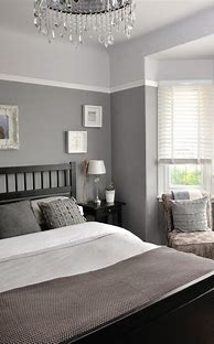 Image result for Grey Bedroom Walls with Color Accents