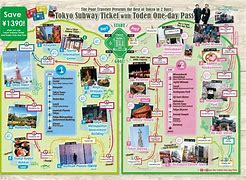 Image result for Tokyo Tourist Map