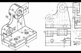 Image result for Isometric Orthographic Drawing