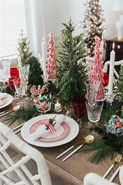 Image result for Christmas Dinner Party Decor Inspiration