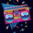 Image result for 80s Boombox Face