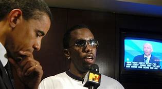 Image result for P. Diddy with Pres. Obama
