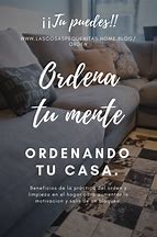 Image result for Frases Sobre Orden Y Limpieza