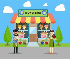 Image result for Flower Shop Cartoon