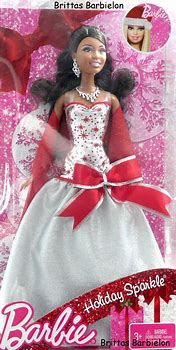 Image result for Holiday Sparkle Barbie
