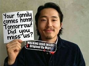 Image result for Steven Yeun Walking Dead Meme