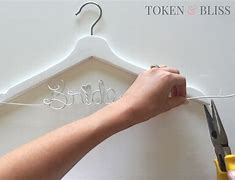 Image result for How to Make Wire Bride Hanger
