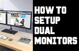 Image result for How to Set Up Dual Monitors with Laptop