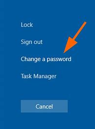 Image result for Change Password On PC