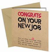 Image result for Congrats On Your New Job Funny