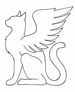 Image result for Cat with Wings Base