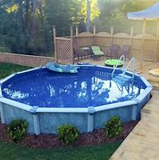 Image result for Above Ground Pool Ideas On a Slope