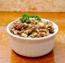Image result for Bowl of Stuffing No Celery