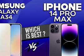 Image result for Samsung Galaxy A34 Camera vs iPhone