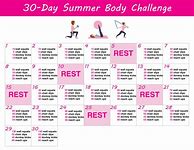Image result for 31 Day Fitness Challenge Calendar
