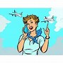 Image result for Flight Attendant Cartoon