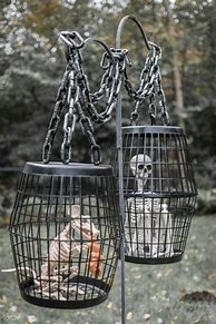 Image result for Halloween Decorations Cages