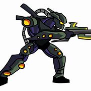Image result for Robot Gun Cartoon