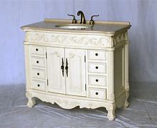 Image result for Antique Bathroom Cabinet