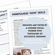 Image result for DBT Mindfulness Bingo